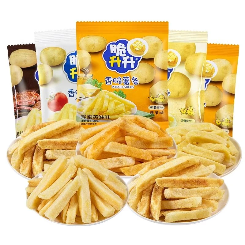 脆升升薯条蜂蜜黄油味薯片宿舍方便解馋休闲食品土豆条