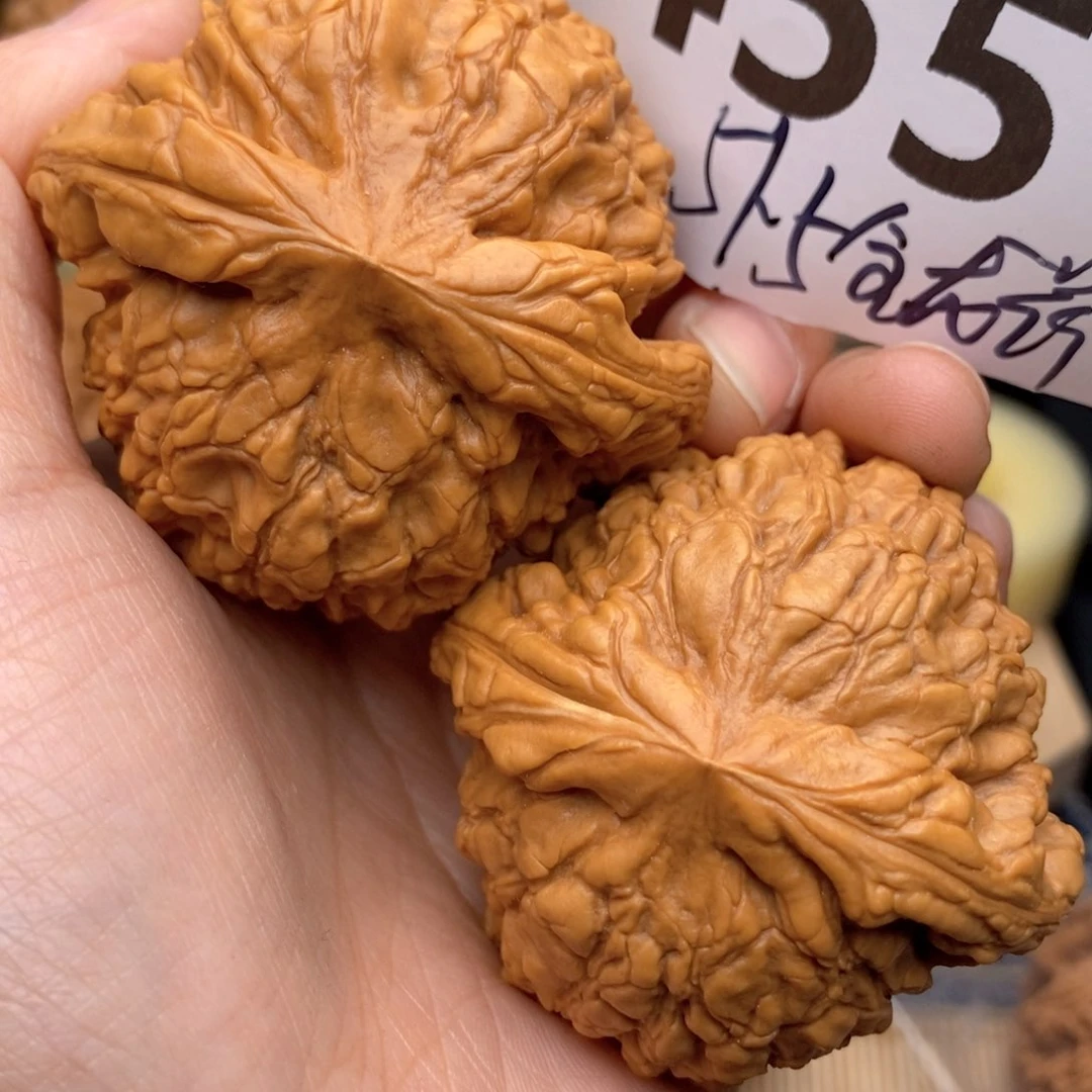 文玩核桃把件455号51.5全龙鼎