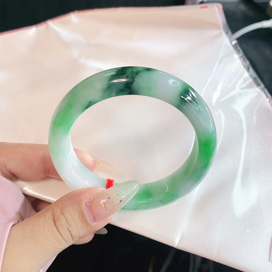 未镶嵌手镯翡翠53圈1428