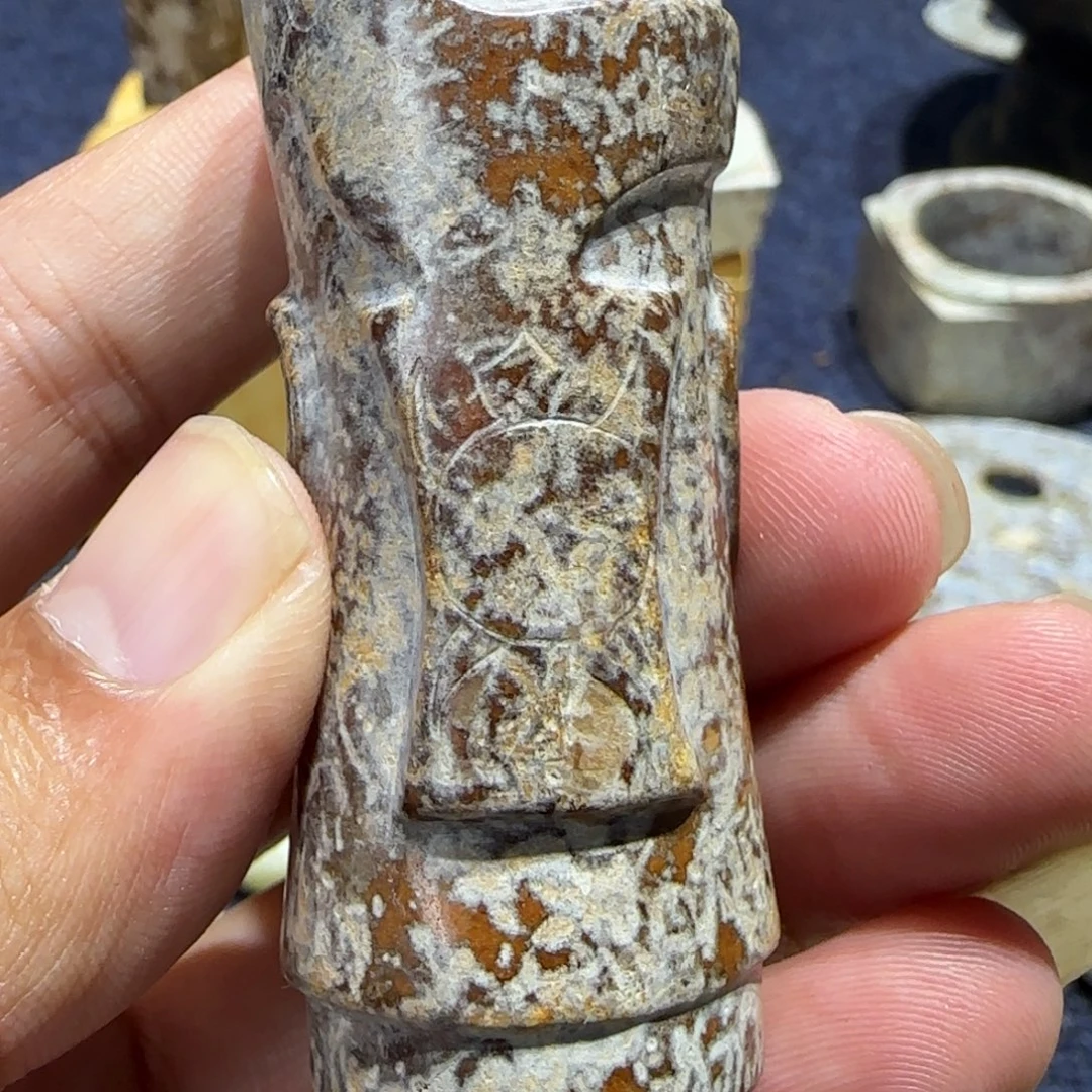 苏***敏和田玉（糖玉）未镶嵌车挂