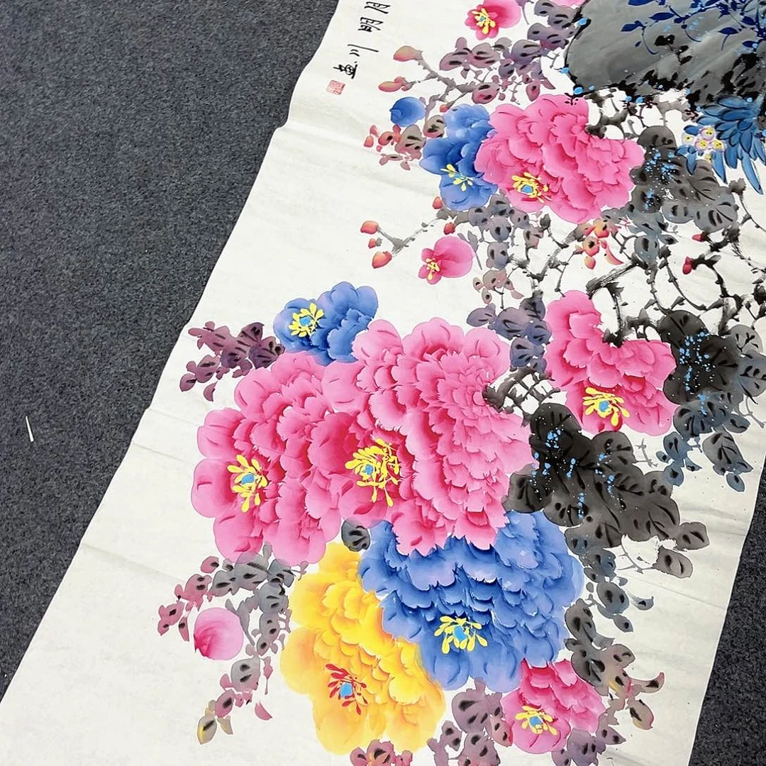 国画国画老师作品