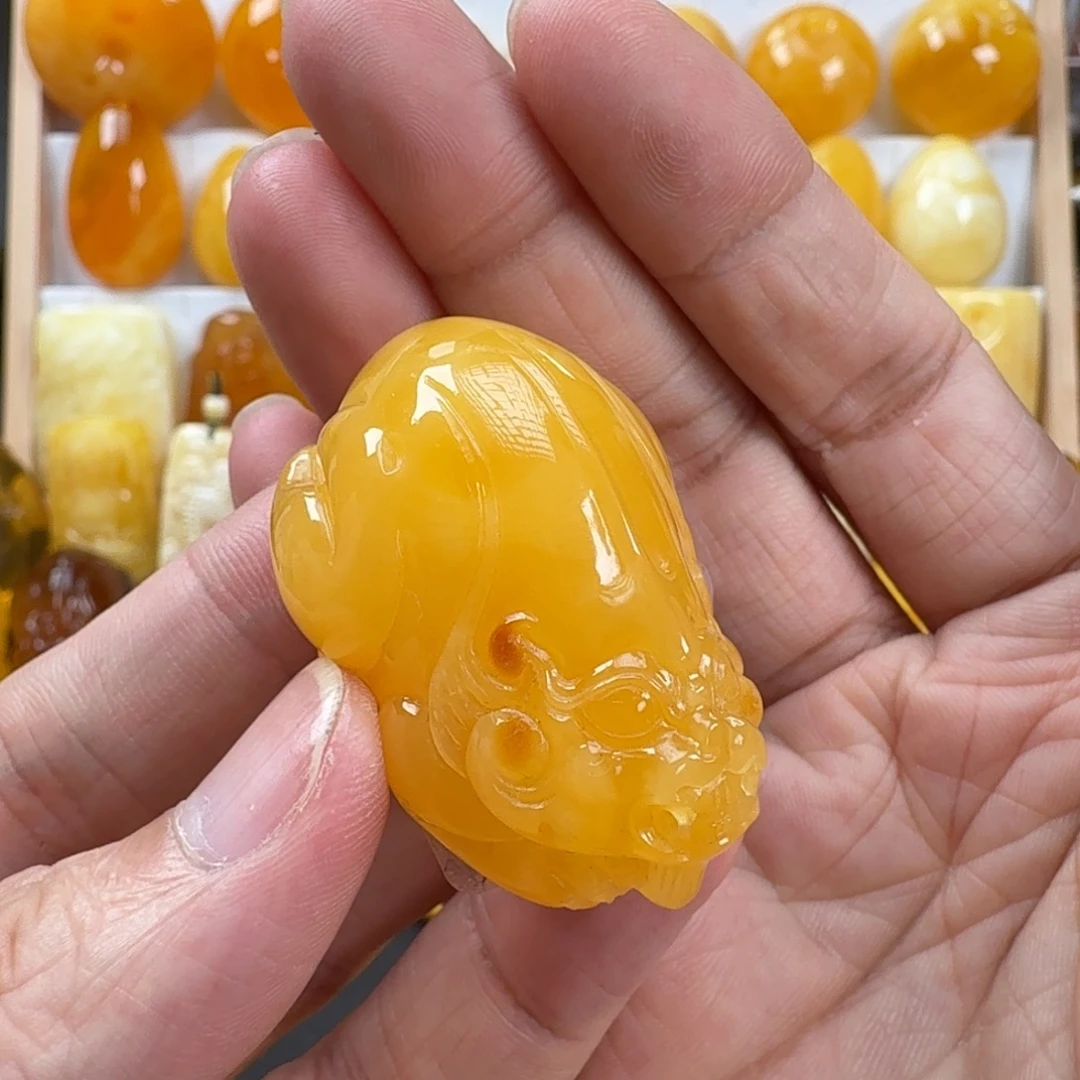 蜜蜡颈饰未镶嵌蜜蜡15.2g