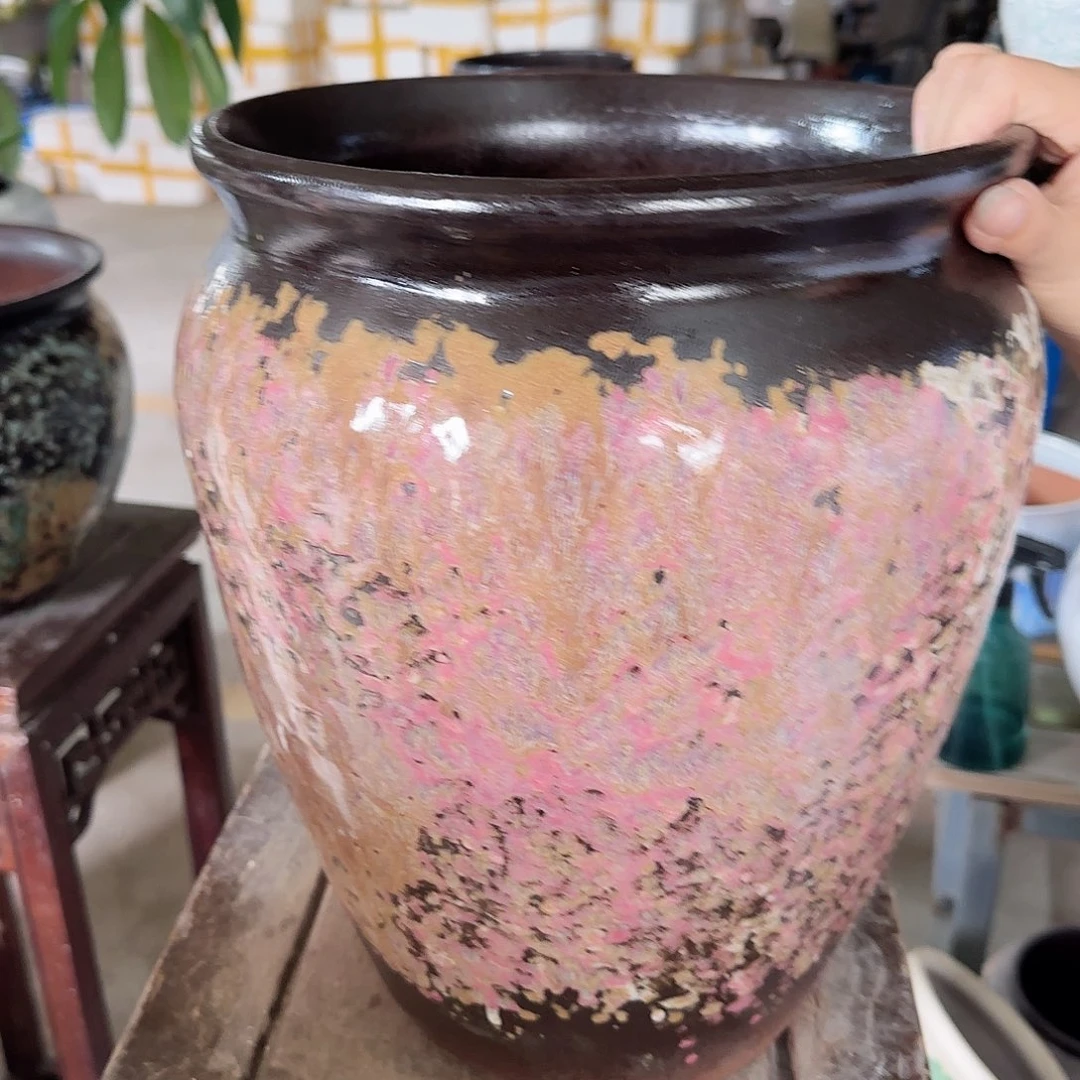 紫砂花盆王嫂花盆0925-224高33口25