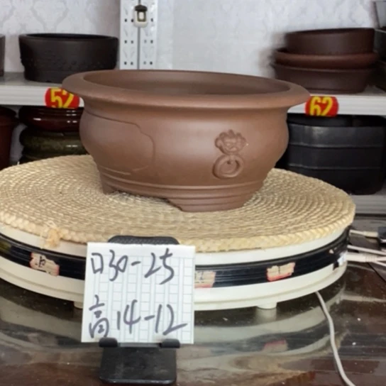 紫砂花盆宜兴紫砂花盆产地直销