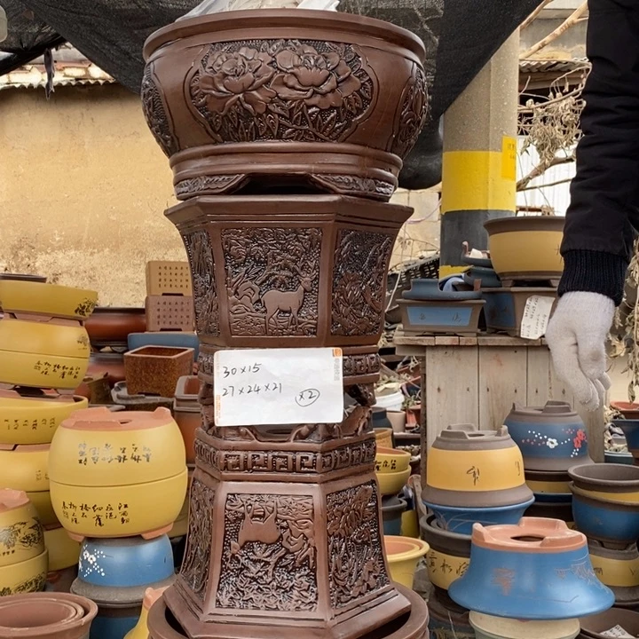 花盆紫砂紫砂特价包邮