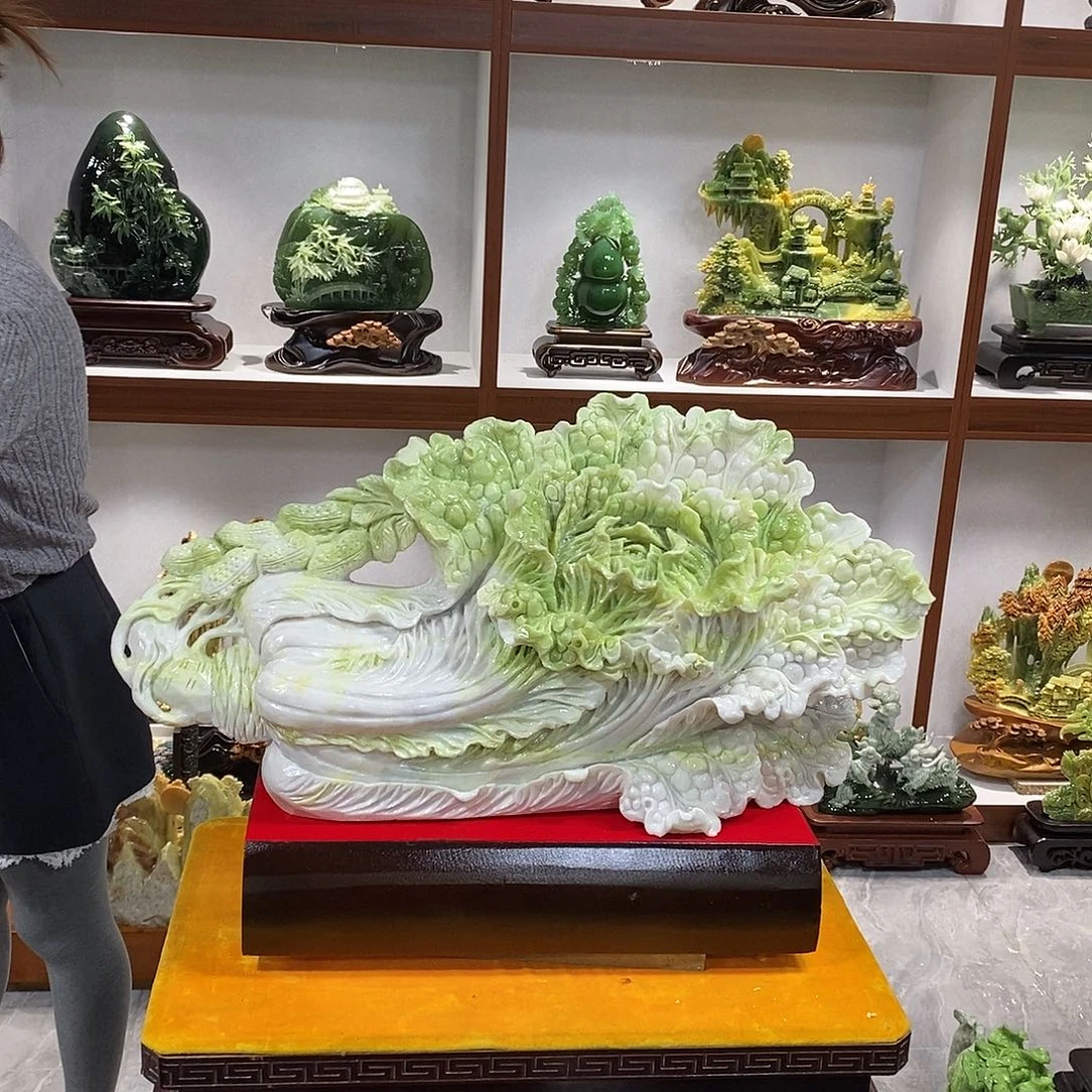 师***爷玉山水摆件 玄关摆件