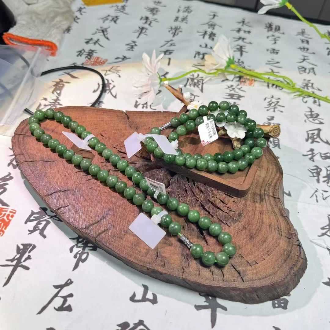 天然和田玉卡10妈妈链 拍一发一多样性发其一 1010057