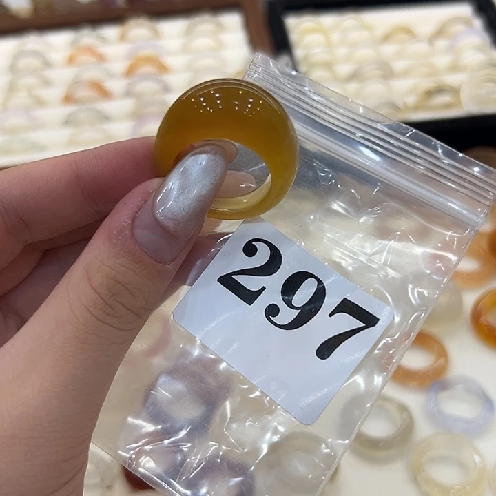 玛瑙/玉髓合金戒指297港24