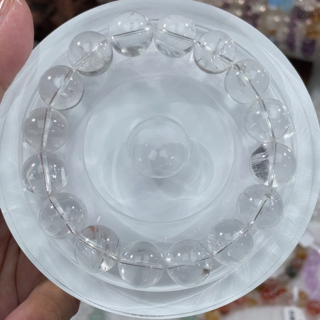 手串未镶嵌水晶030白阿塞水晶13m+