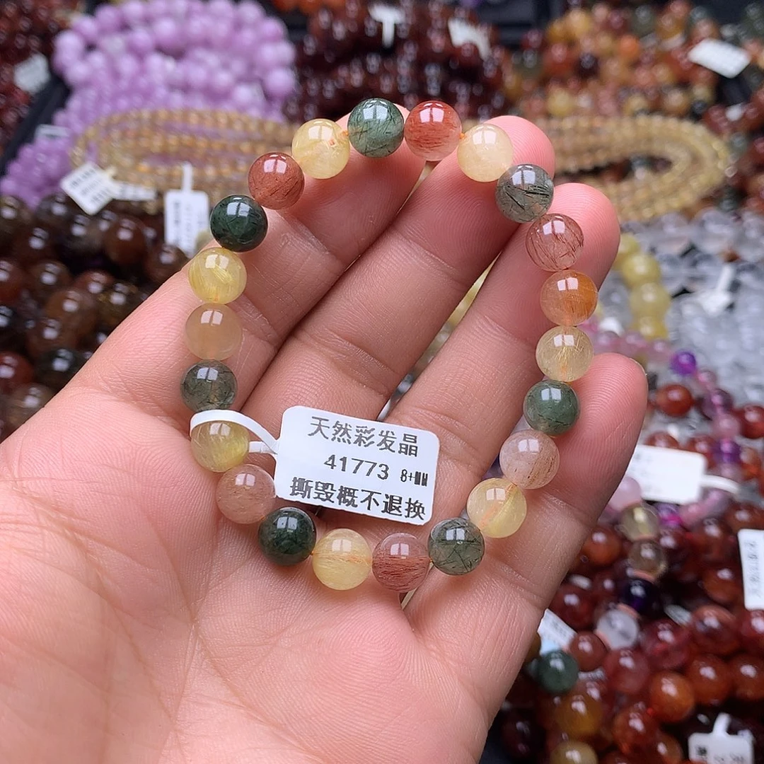 水晶未镶嵌手链，，