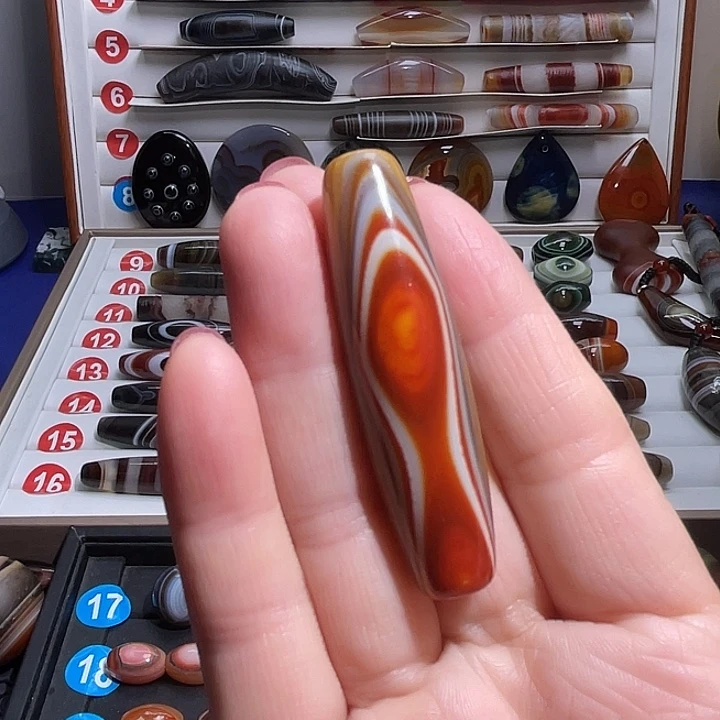 玛瑙未镶嵌吊坠玛瑙桶珠