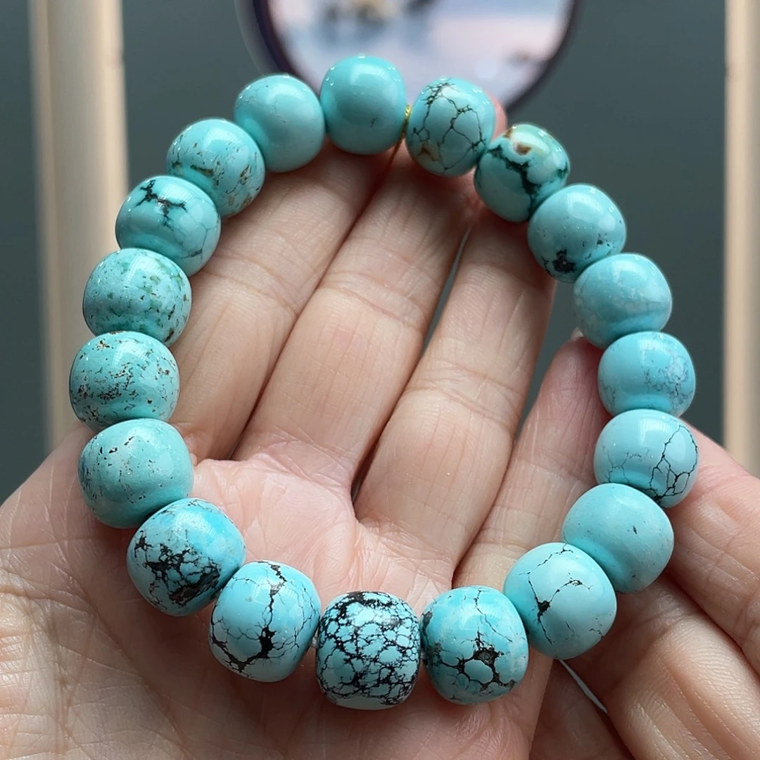 绿松石未镶嵌颈饰