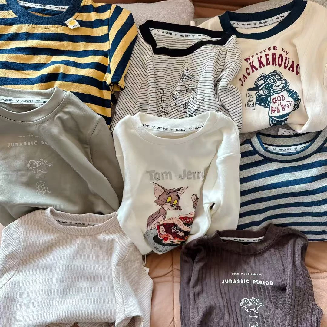 吉木吉千【春季 开年福袋 A020】25年男女童春季韩版上衣三件套系列