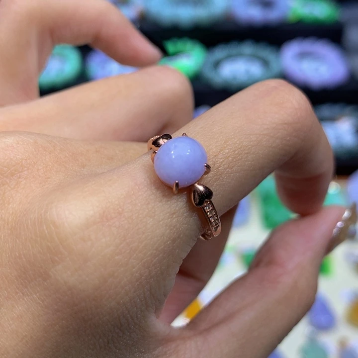 翡翠银S925镶嵌颈饰翡翠