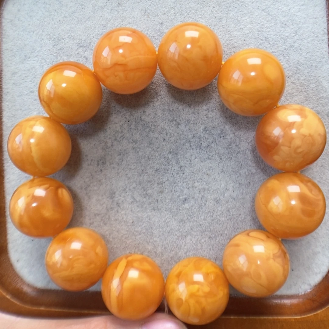 蜜蜡未镶嵌手串蜜蜡
