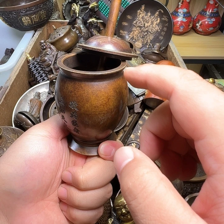 铜器办公室茶室摆件