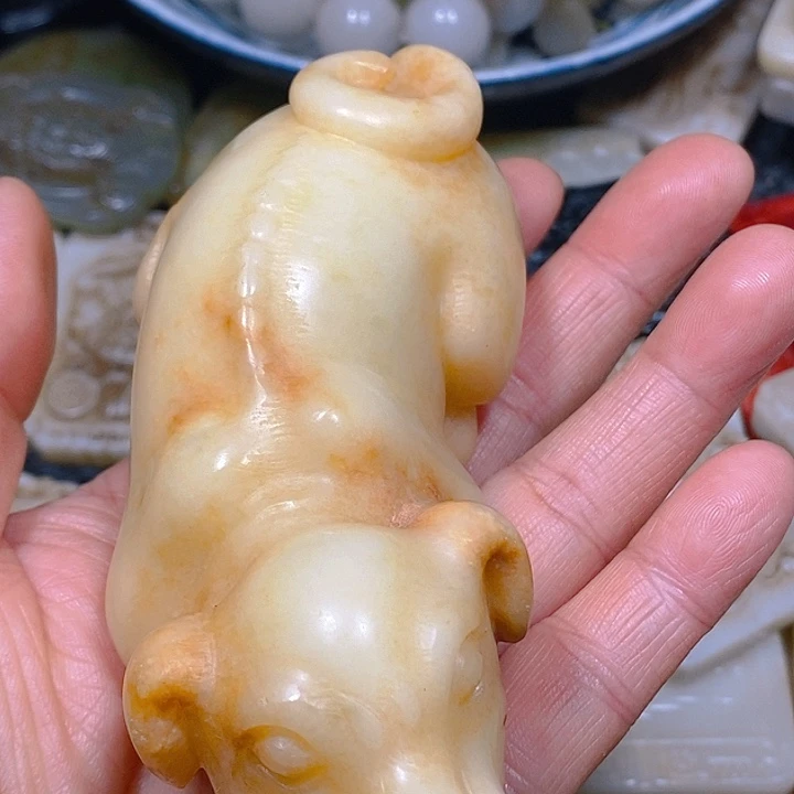 未镶嵌手链和田玉（糖玉）