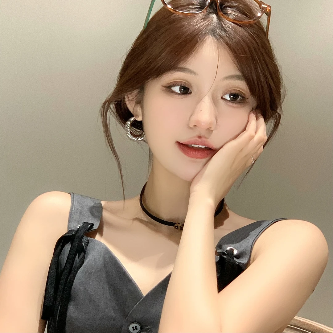 FULL GIRLISH耳环00824简约甜酷个性圈圈百搭耳钉耳饰