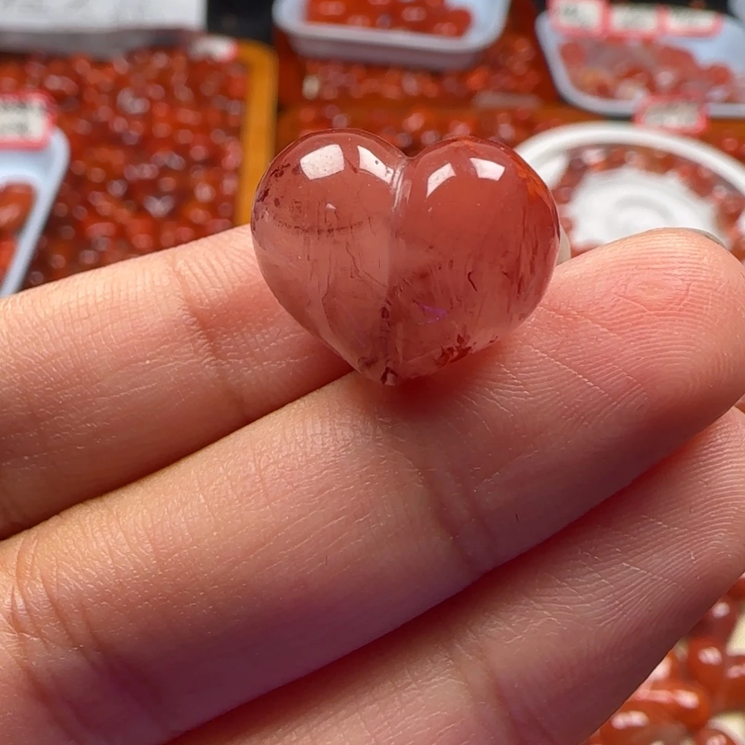 南红玛瑙未镶嵌挂件