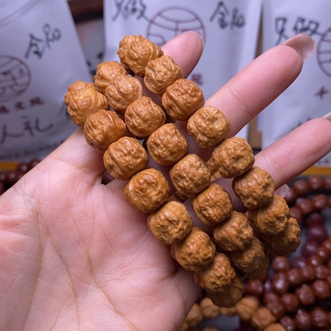 猴头核桃手串蛤蟆头