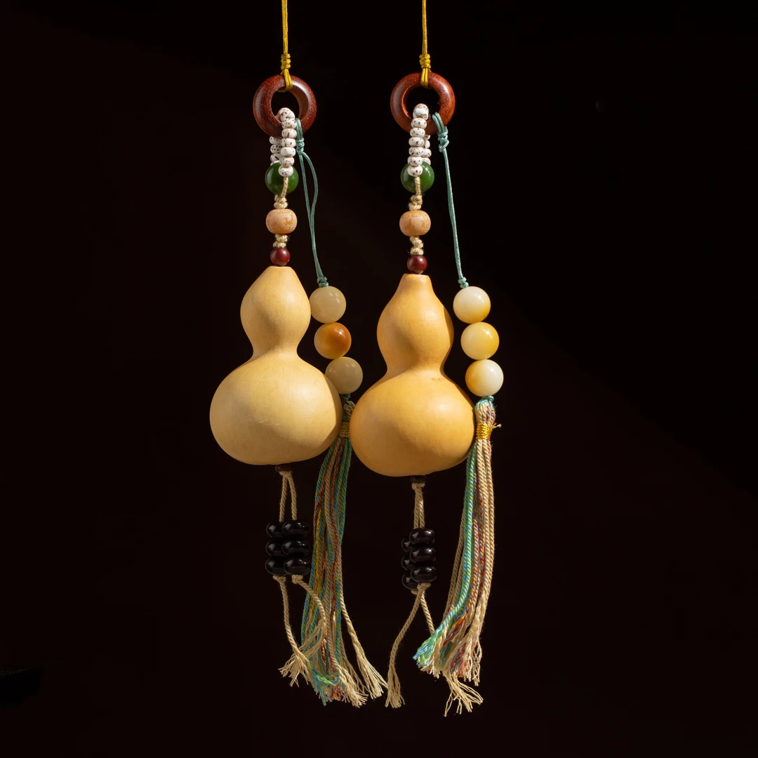 小葫芦古风文玩手工编织流苏饰品挂件（多样性发货 发其一）