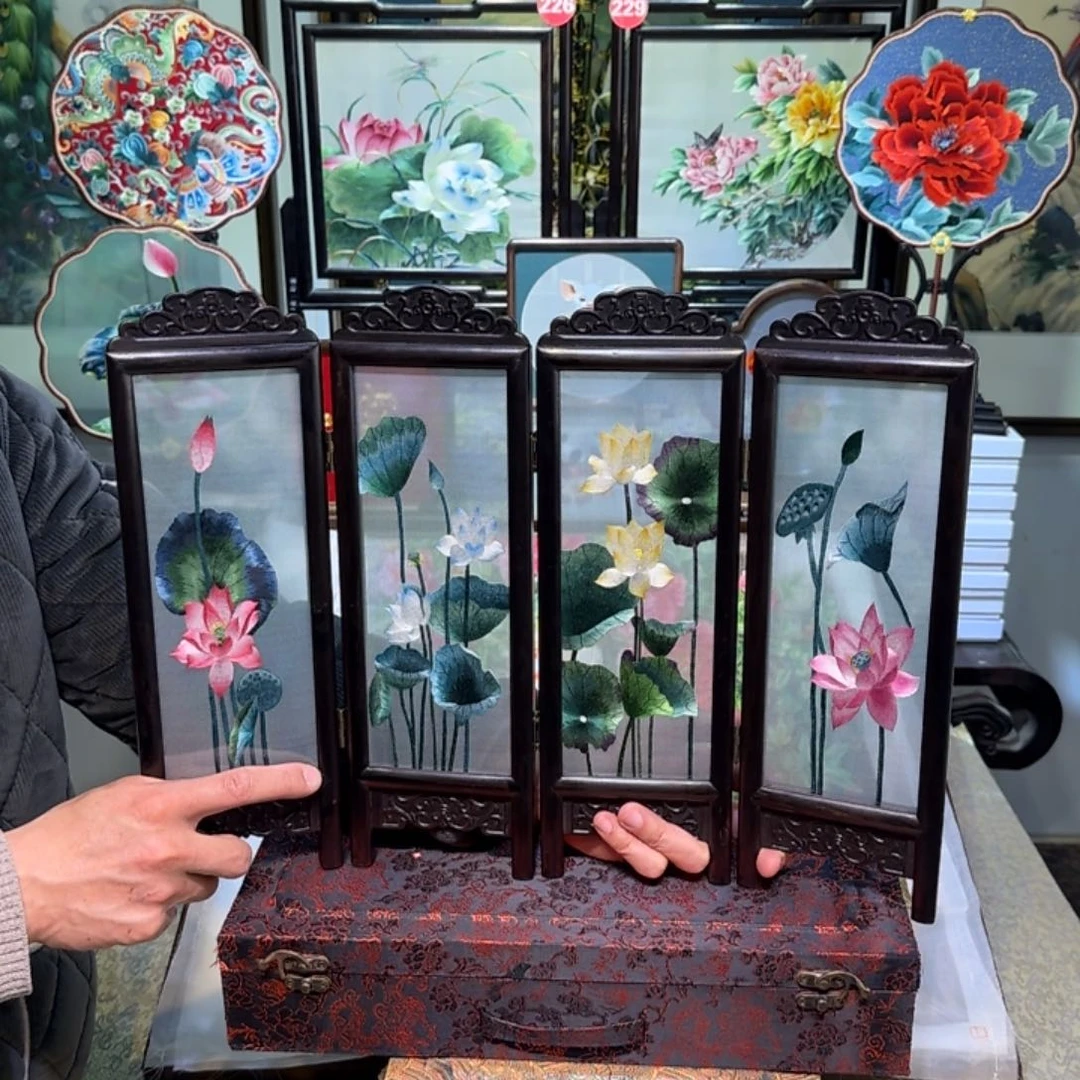 刺绣刺绣工艺精湛