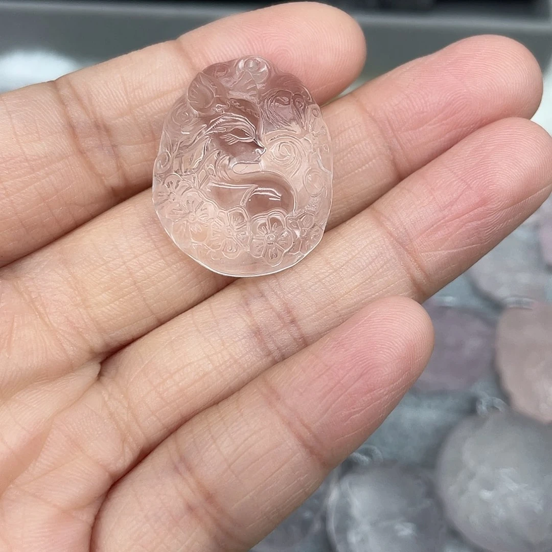 水晶吊坠配件未镶嵌