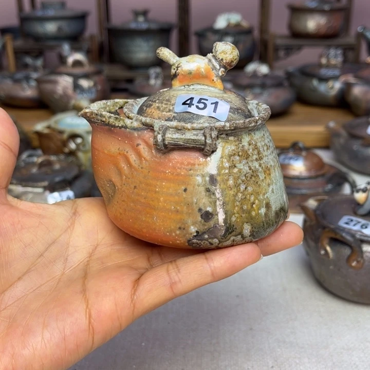 壶裸柴烧陶瓷茶具