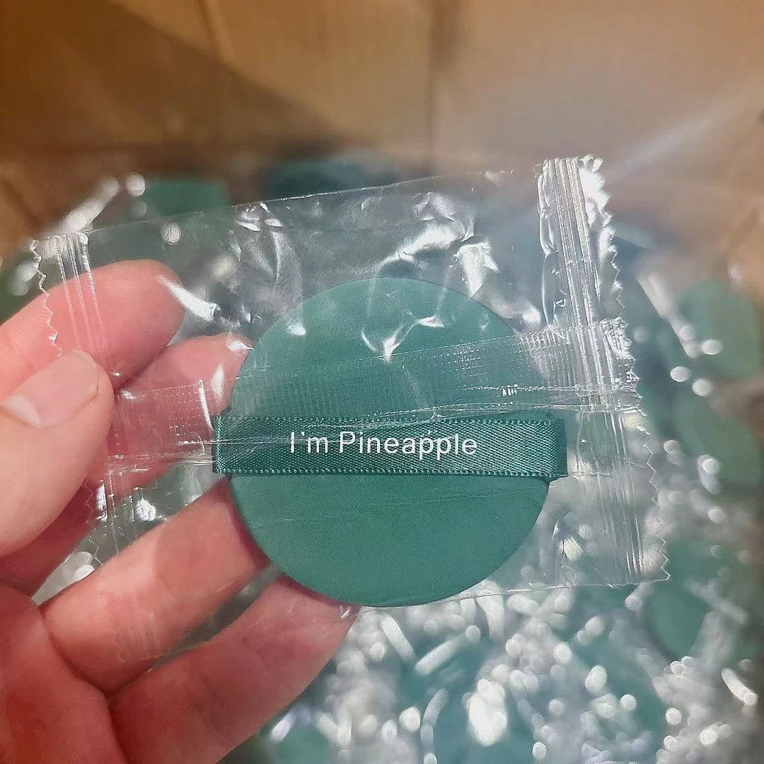 （发10个）菠萝派 干湿两用粉扑