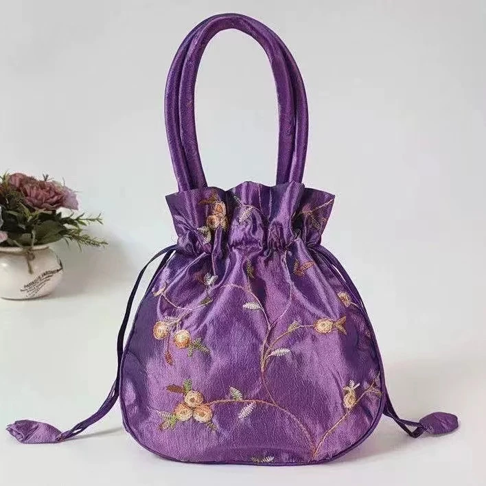 民族风绣花零钱手提包10999