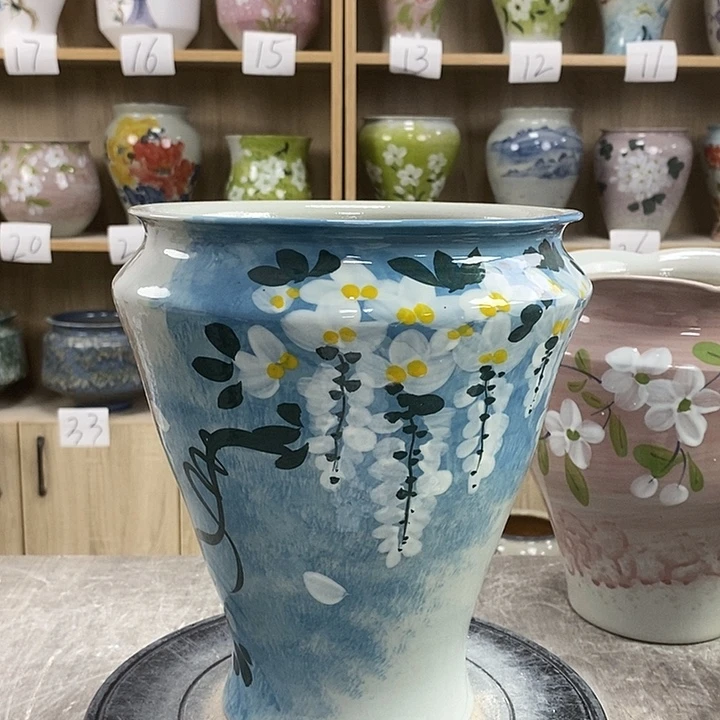 缸13zp景德镇陶瓷花盆