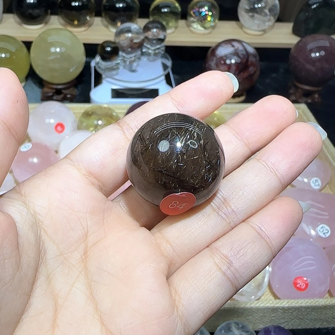 未镶嵌珠宝半成品水晶84发晶