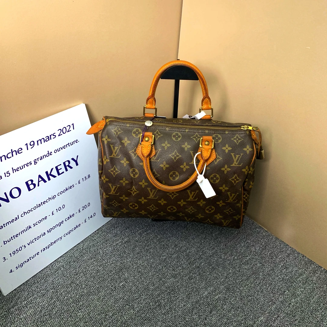 95新 LouisVuitton/路易威登 LV波士顿30/路易威登speedy30手提包