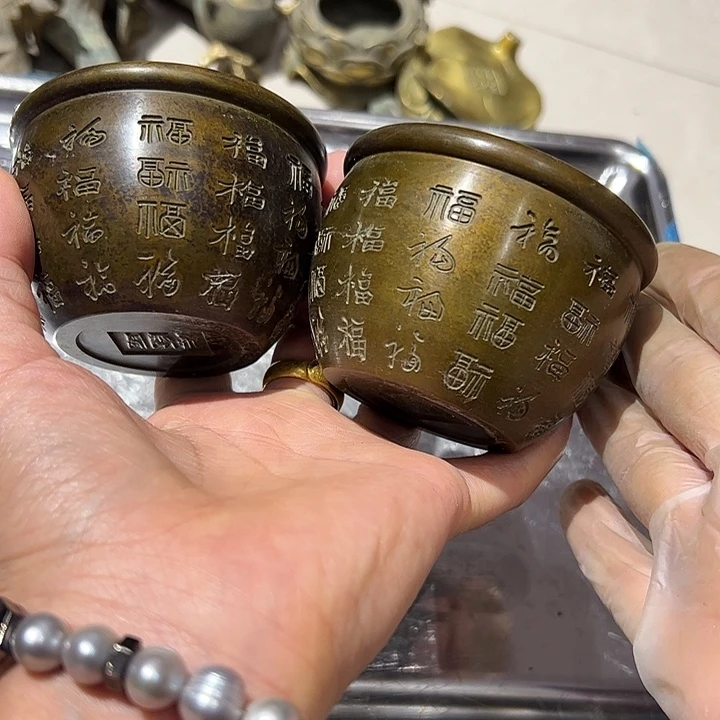微瑕疵黄铜摆件工艺品