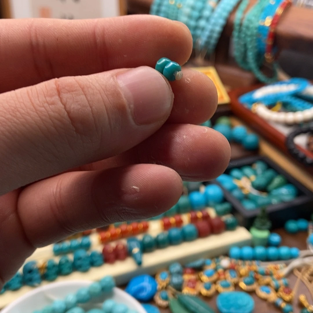 绿松石珠宝奇石未镶嵌