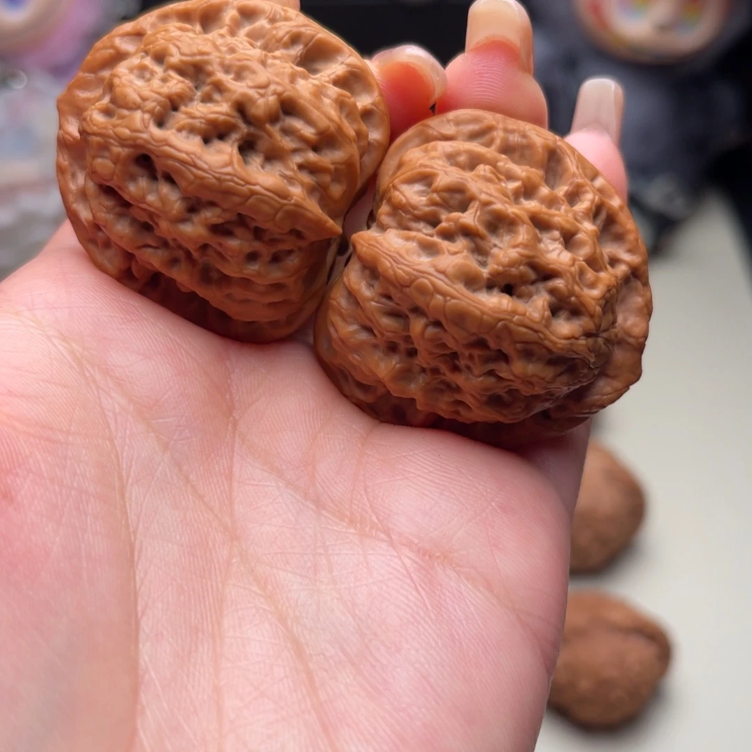 文玩核桃把件佛肚C027