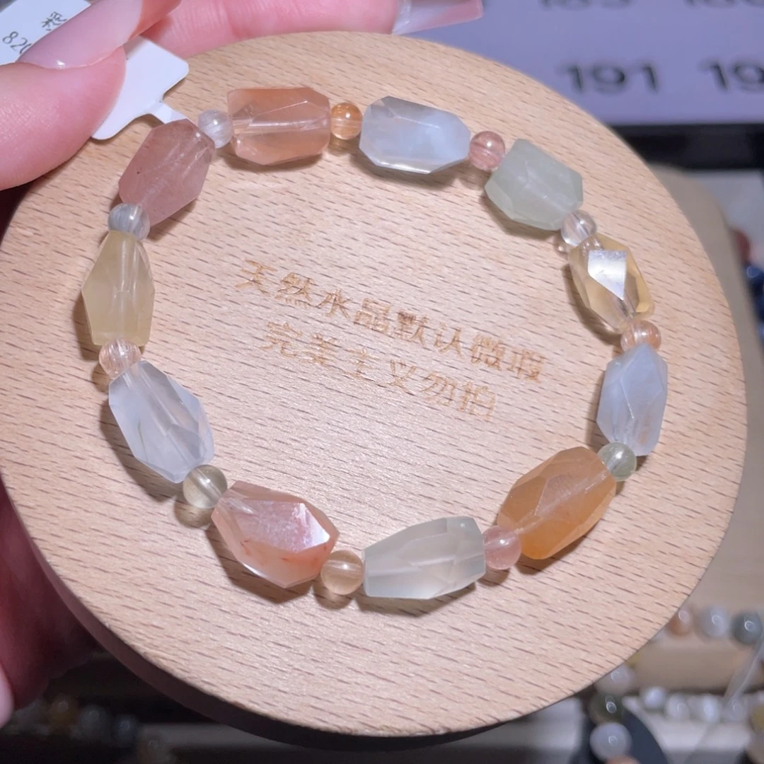 竹***子未镶嵌手链水晶182号多样性发一S mm+