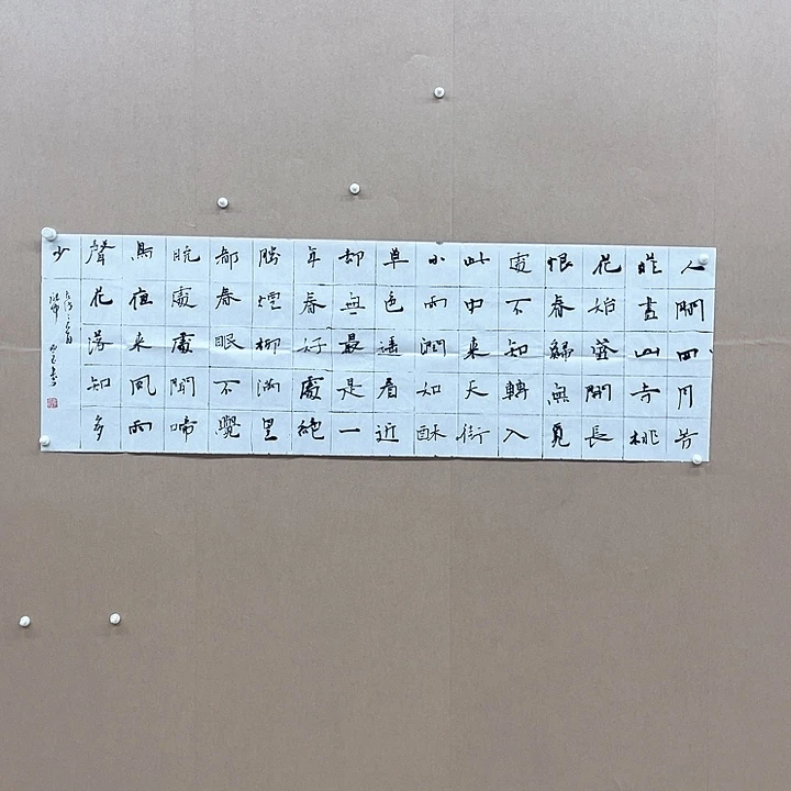 书法用****4郎照玉138*44㎝甘肃理S