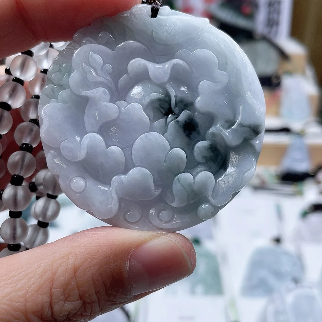 翡翠颈饰未镶嵌0494挂件