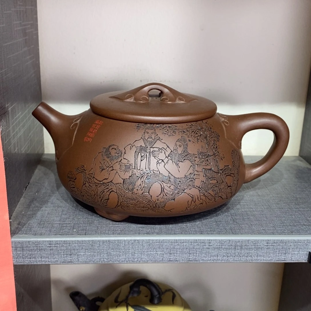 紫砂茶壶原矿手工13