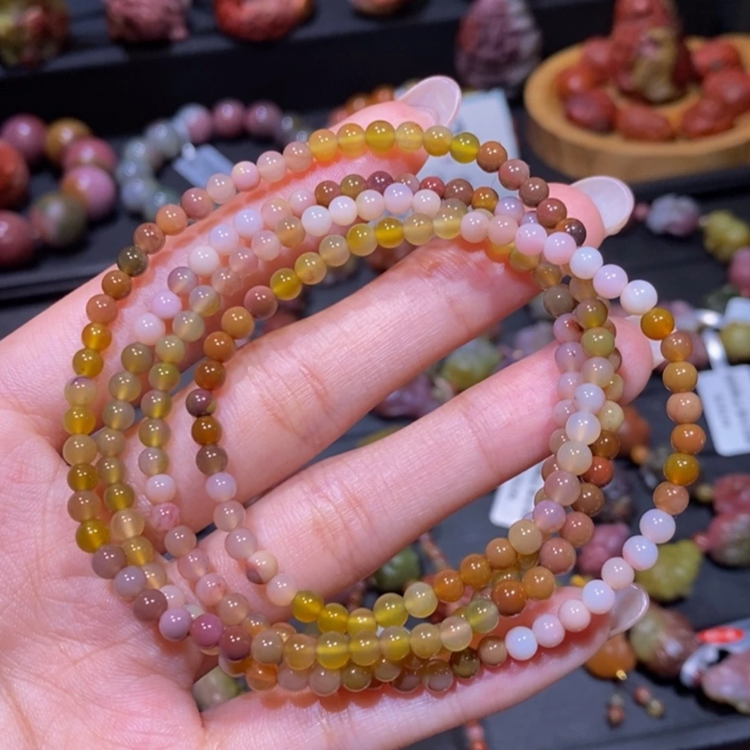 【闪购商品】未镶嵌手串玛瑙/玉髓橪**盐源玛瑙