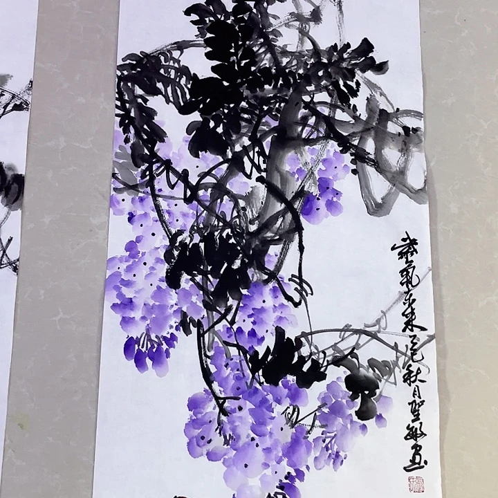 国画张圣敏先生纯手绘作品