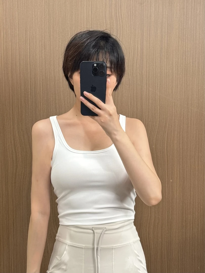 小章鱼Y字运动背心休闲百搭16