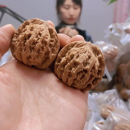 【闪购商品】把件文玩核桃40.5虎头