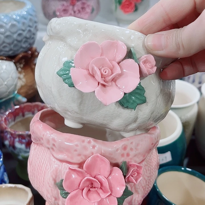 多肉花盆满10元包邮