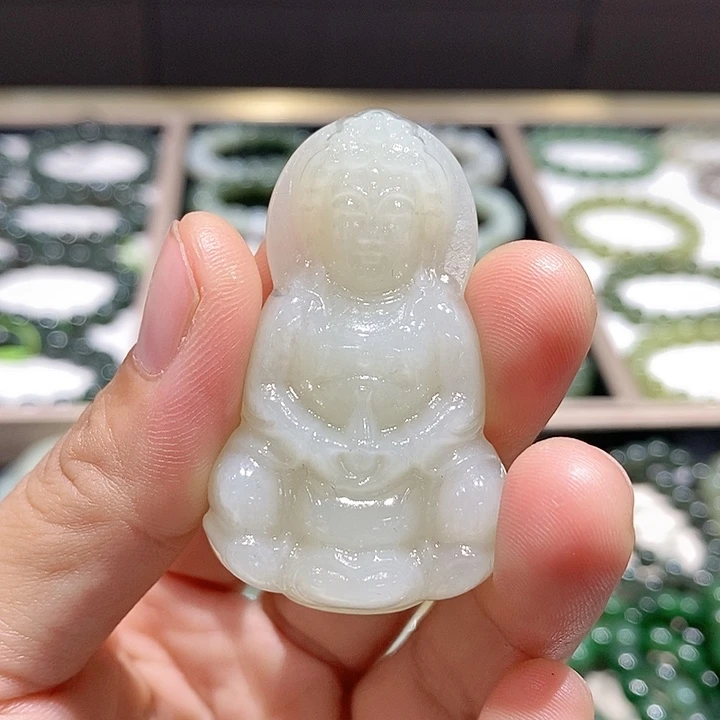 颈饰未镶嵌和田玉