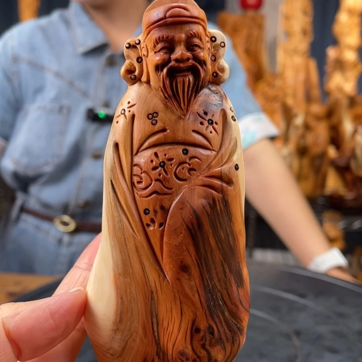 柏木（崖柏）手把件