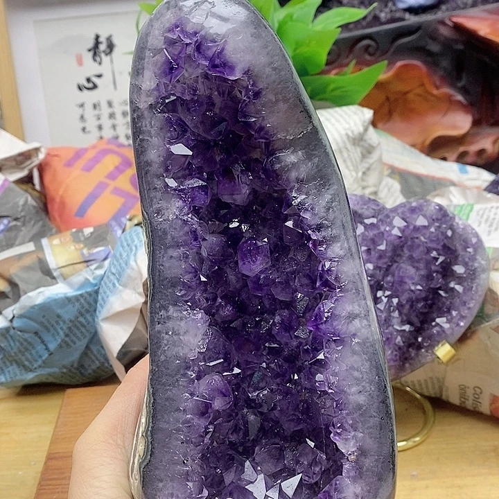 未镶嵌大型摆件（非配饰）紫晶