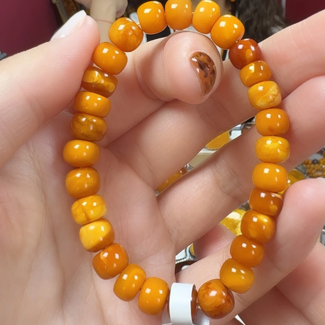 蜜蜡未镶嵌手链手串