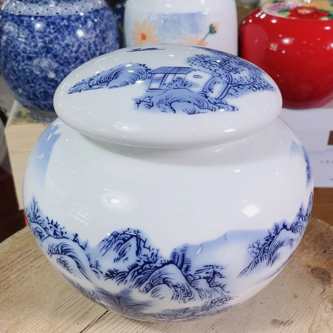 【闪购商品】罐陶瓷茶叶罐密封罐